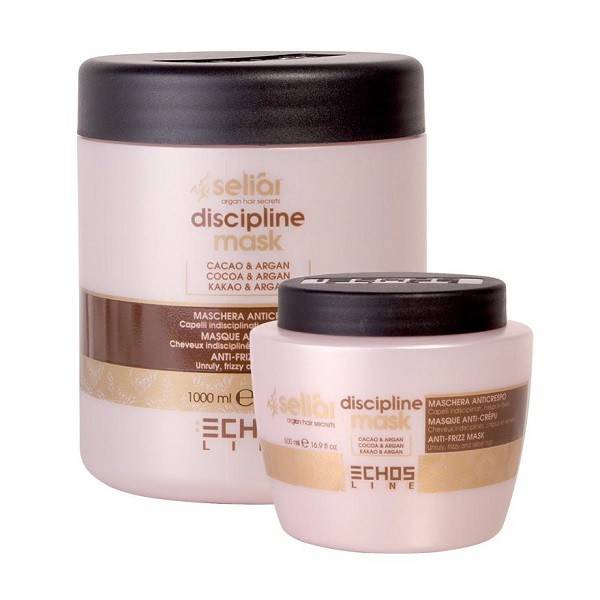 Discipline - Masque Anti-Crépu pour cheveux indisciplinés, crépus et rebelle : Le Secret d'une Chevelure Lisse et Lumineuse