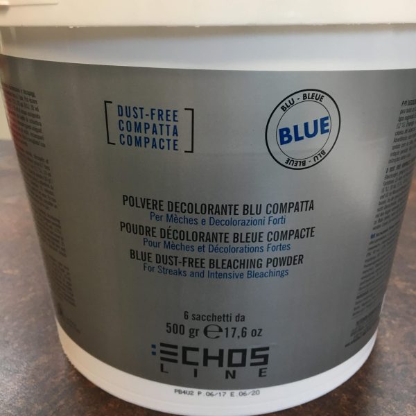 Poudre Décolorante Bleue Compacte  -  6 sachets de 500 gr