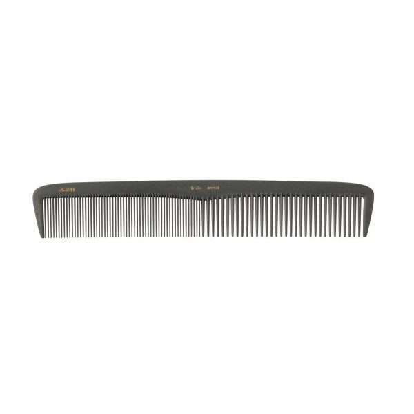 Peigne demi-démêloir dents serrées carbone 281 FEJIC