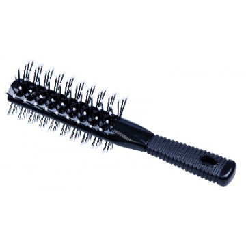 Brosse tunnel double à picots perlés