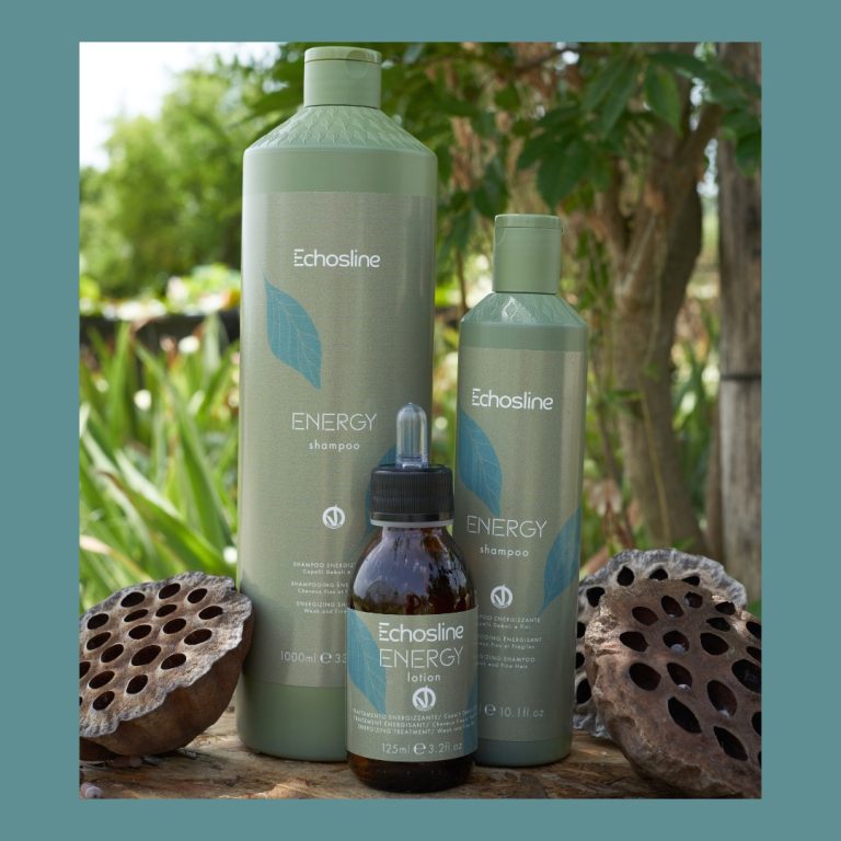 SHAMPOO ENERGY Renforce et revitalise les cheveux fins et faibles, avec une action énergisante et tonifiante