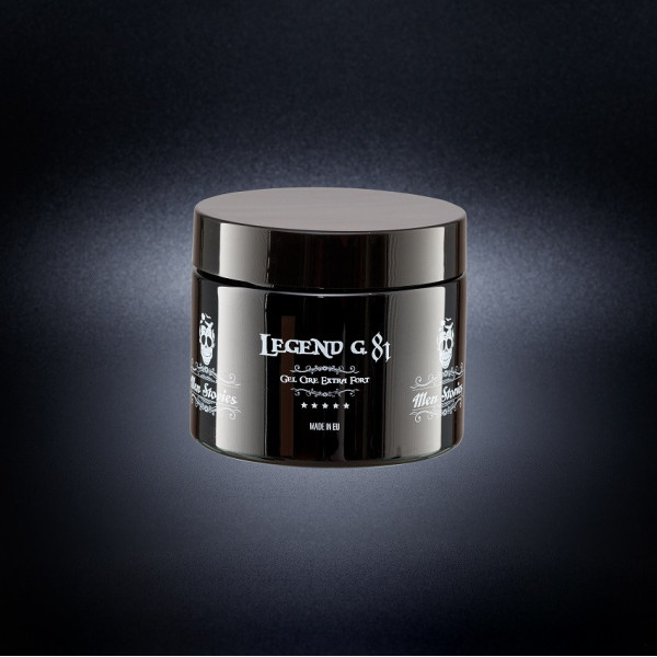 G81 - MEN STORIES G81 - MEN STORIES est un Gel/Cire Le mélange cire et gel permet de combiner le pouvoir fixant du gel avec la brillance de la cire. Fixe les cheveux en conservant l'effet naturel. Ne laisse pas de résidu, s'élimine au brossage. Le produit idéal pour ceux qui veulent obtenir un look original et des cheveux brillants.