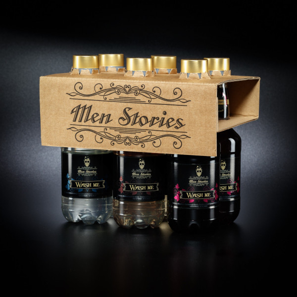 wash me men stories le soin lavant rafraichissant de MEN STORIES tonifie , renforce , hydrate et adoucit le cuir chevelu tout en prenant soin des cheveux . Enrichis d'eucalyptus , de fleurs de lamier blanc et de bardane , il vous garantit confort , brillance de vos cheveux et une très agréable sensation de fraicheur .