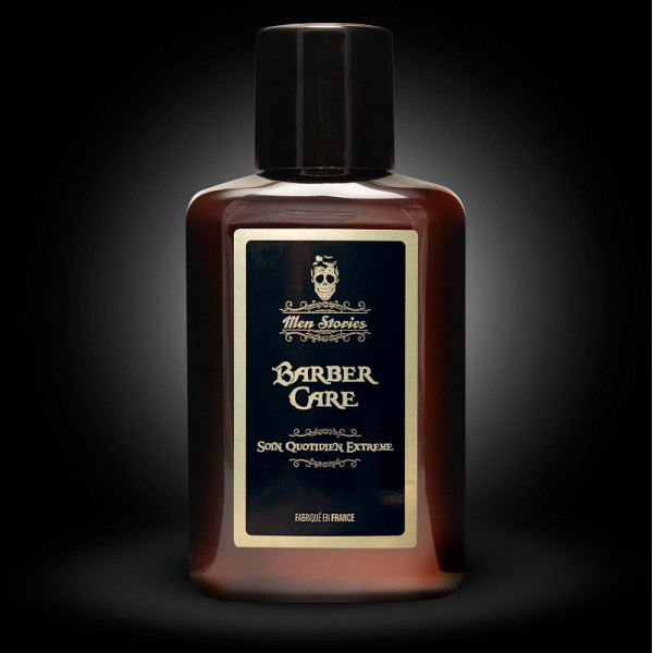 BARBER CARE - MEN STORIES est un soin barbe qui nourrit, adoucit et assouplit. Protège et apaise des agressions extérieures : pollutions, poussières et UV.