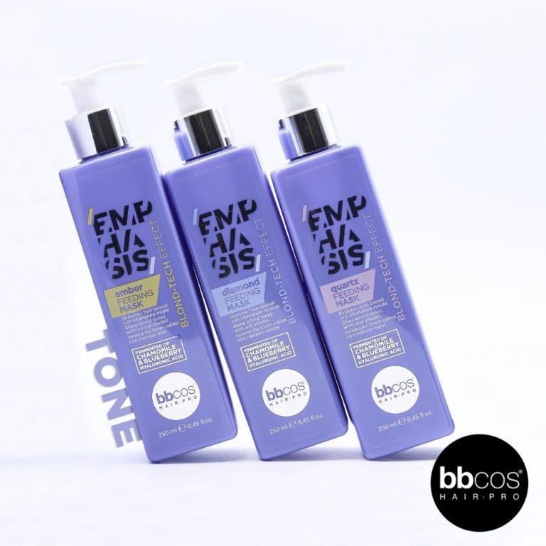 Masques Blond-Tech - EMPHASIS 250ml sont des masques tonifiants qui ravivent les cheveux blonds avec des jeux de lumières et des reflets froids. En utilisant l'un des trois masques tonifiants selon le reflet souhaité : Ambre, pour des reflets miel Diamant, pour des reflets cendrés Quartz, pour des reflets rose Obtenez sur les cheveux blonds des nuances tendances pour habiller sa propre couleur en quelques minutes. Il nourrit et hydrate la fibre capillaire sensibilisée. Les cheveux sont faciles à coiffer, plus énergiques et brillants.