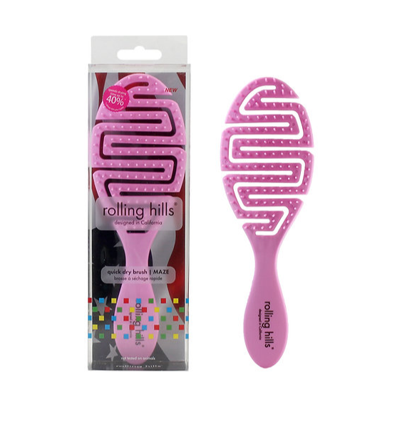 Brosse à cheveux – séchage rapide rolling hills souple