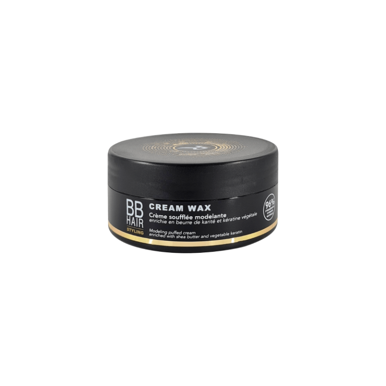 BBHair Crème soufflée modelante permet un look structuré, tenue longue durée. Fini brillant naturel. Sa texture innovante permet un travail agréable en main et une application facile. Enrichie en beurre de karité et en kératine végétale.