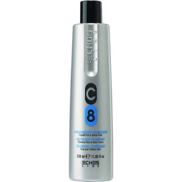 Découvrez le secret de la vitalité pour vos cheveux fins et sans tonus avec le C8 - Conditioner Volumisant Echosline. Ce conditionneur révolutionnaire est conçu pour revitaliser vos cheveux, leur apporter du volume et de la densité, tout en les laissant doux, soyeux et d'apparence plus épaisse.