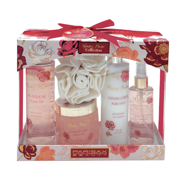 Coffret Soin Beauté Parisax Plongez dans l'expérience luxueuse du bien-être avec notre Coffret Soin Beauté Parisax, une célébration de la beauté et de l'élégance. Conçu pour raviver vos sens et nourrir votre peau, ce coffret exquis est une invitation à l'indulgence et à la détente. Découvrez l'art du rituel de soins corporels avec des produits méticuleusement sélectionnés pour offrir une expérience sensorielle inégalée.