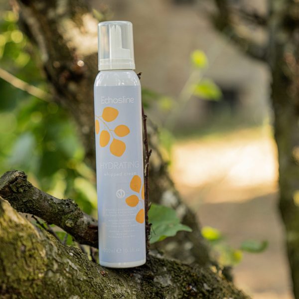 Mousse Hydratante - Echosline pour Cheveux Secs et Crépus sans rinçage de 200ML.