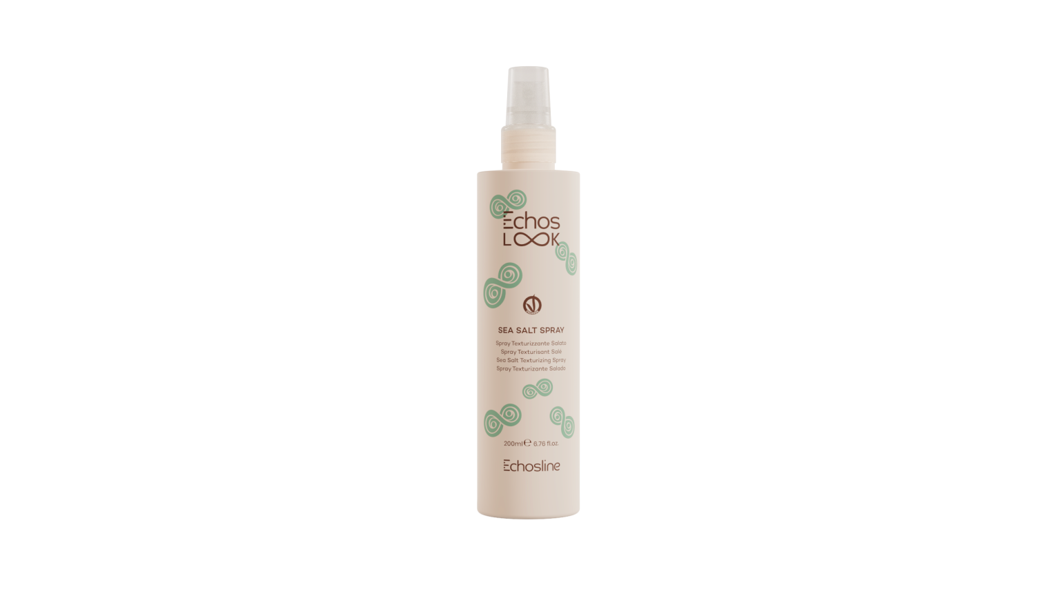Spray Texturisant Salé - ECHOSLOOK de 200ML est le secret pour obtenir des cheveux avec un volume naturel et une texture irrésistible. Ce spray unique contient un mélange d'algues polynésiennes qui confère à vos cheveux corps et texture, parfait pour créer des vagues douces et un look légèrement décoiffé, idéal pour un style "wavy - effet plage".