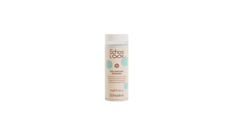 Poudre Volumisante Fixante d'EchosLook, un produit essentiel pour ajouter du volume instantané tout en assurant une tenue durable.