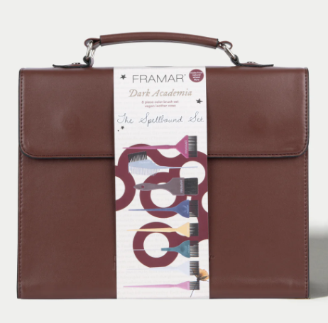 Ce kit de pinceaux Framar contient 8 des pinceaux les plus prisés, chacun apportant une fonction unique pour couvrir chaque étape de la coloration :